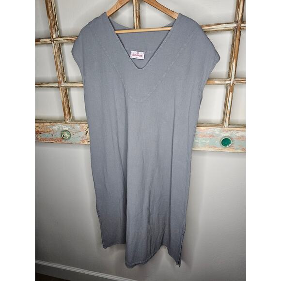Cotton Ways Grey Sleeveless Dress ladies size 2 / Large/ Xlarge - Picture 1 of 10